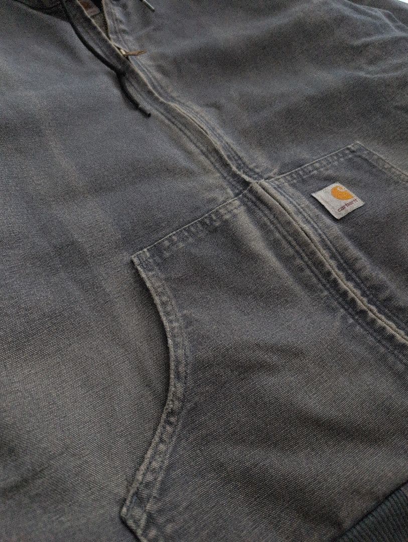 Carhartt アクティブジャケット グレー M WJ130 カーハート