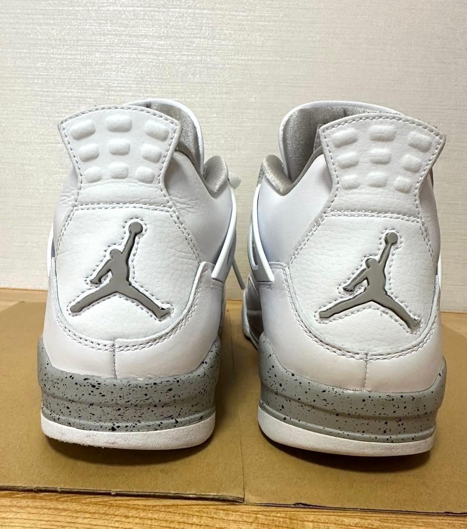ナイキ　エアジョーダン4 レトロ　テックホワイト