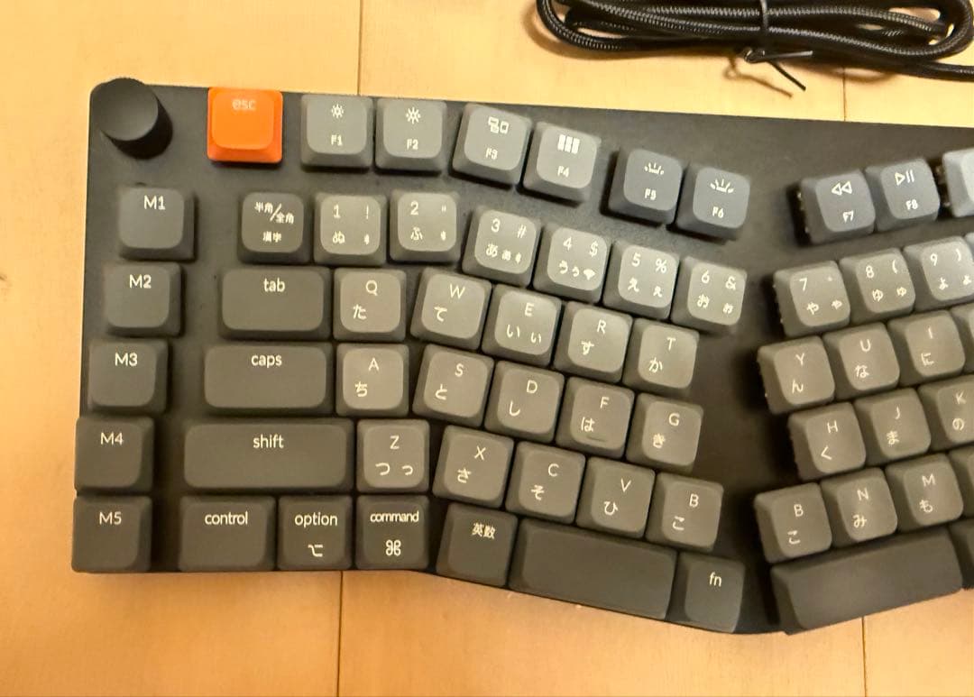 【1/7まで値引】Keychron K15 Max 75% Aliceレイアウト