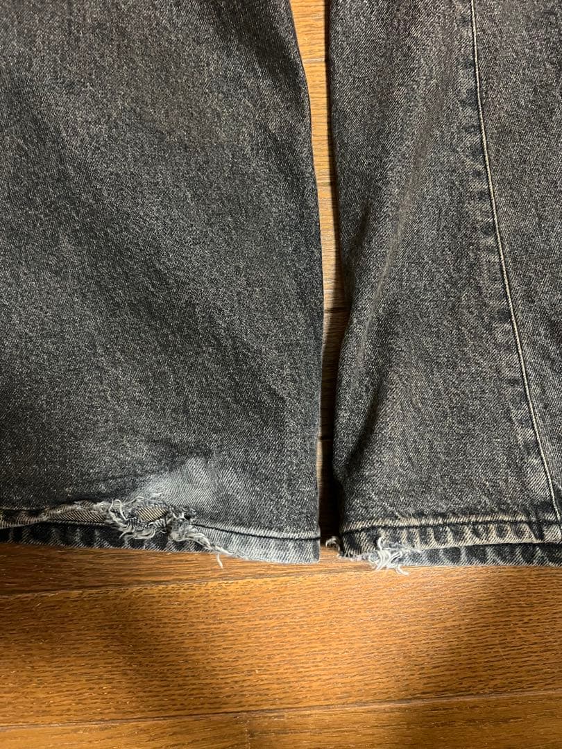 パンツ NVRFRGT 3D TWISTED WIDE LEG PANT 1