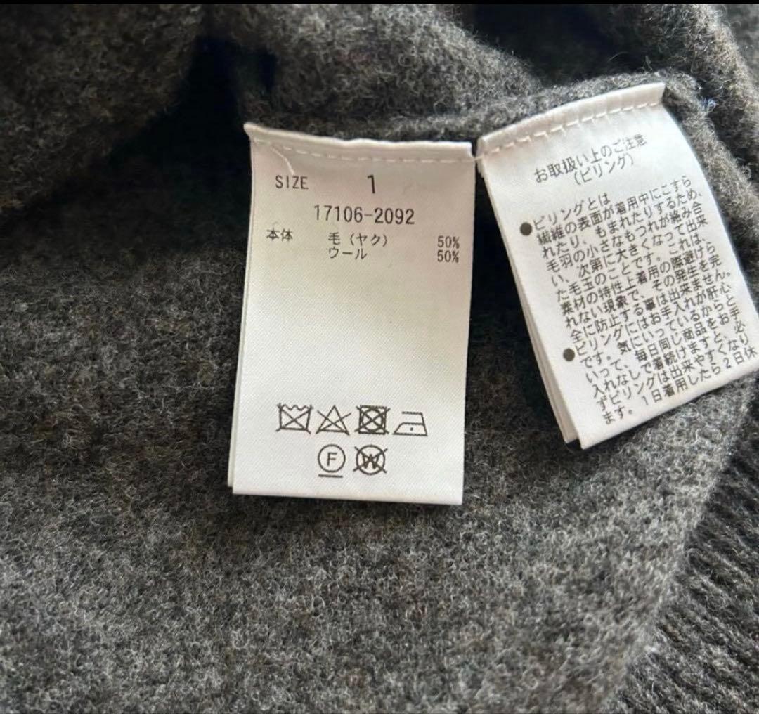 トップス CLANE ARRANGE KNIT TOPS