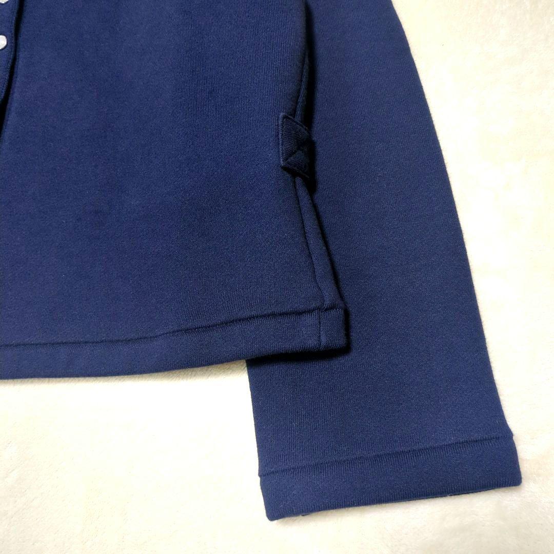 アニエスべー【新品未使用】コットン メルトン カーディガンプレッション　現行　Ｍ