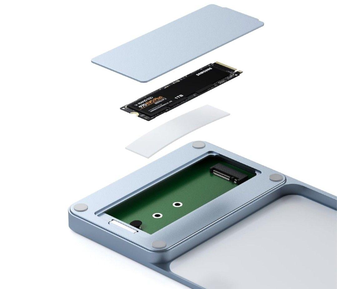 SATECHI USB C スリムデスクトップ ドック 薄型 iMac用