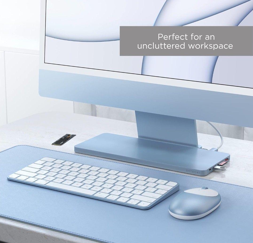SATECHI USB C スリムデスクトップ ドック 薄型 iMac用
