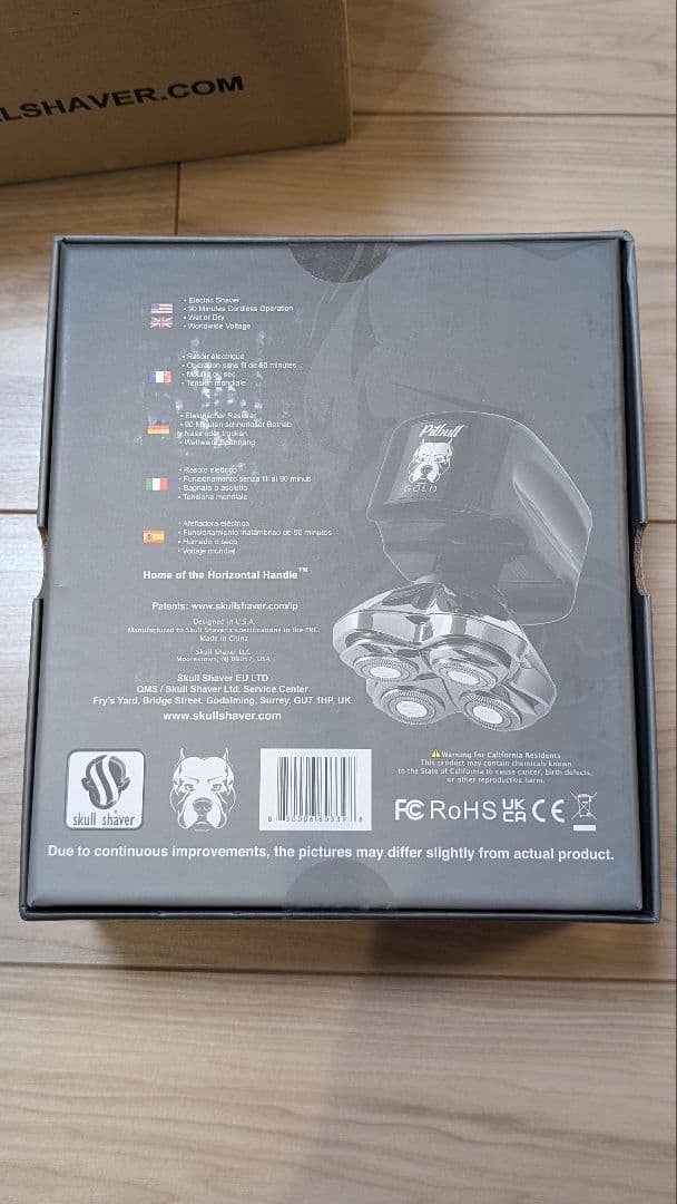 脱毛・除毛 Pitbull Skull Shaver Gold Pro