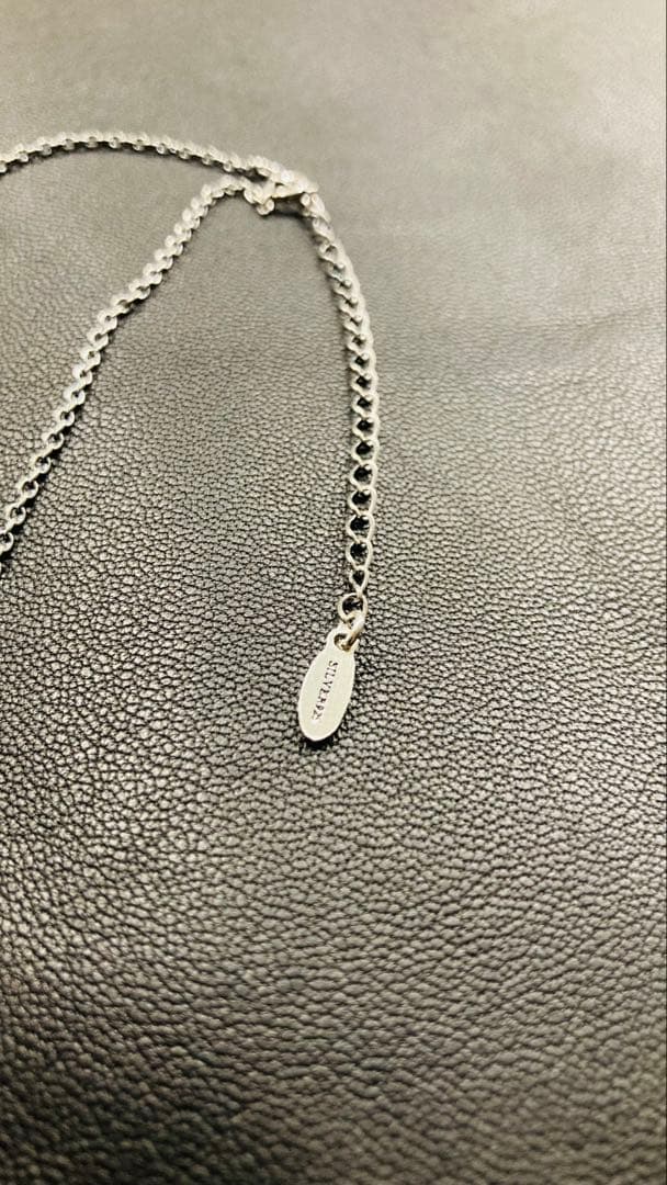 ビ*パ様 クライミー クロスネックレス シルバー 中古品