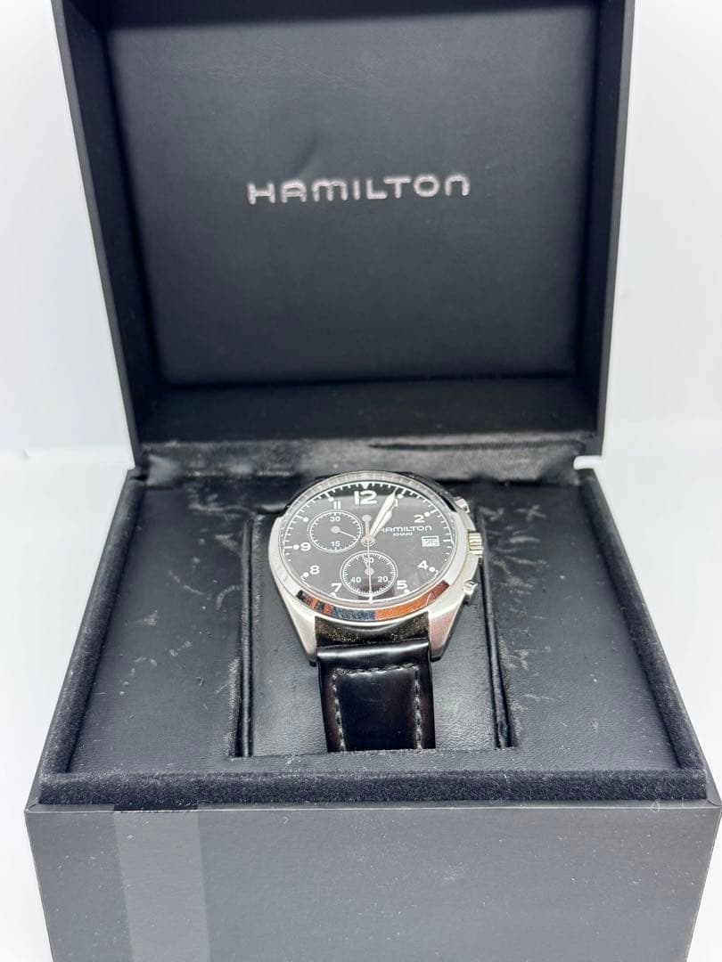 Hamilton ジャズマスターKhaki クロノグラフ 腕時計