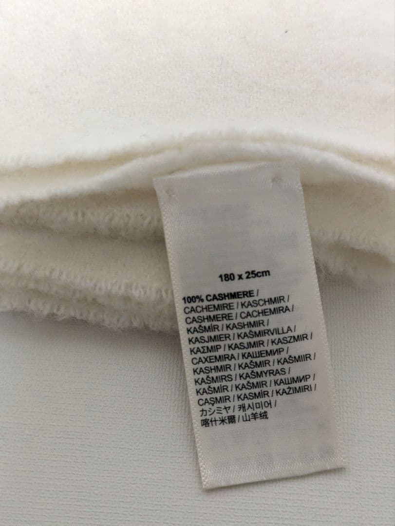 ハ*ム様 【美品】ジョンストンズオブエルガン カシミヤ100マフラー