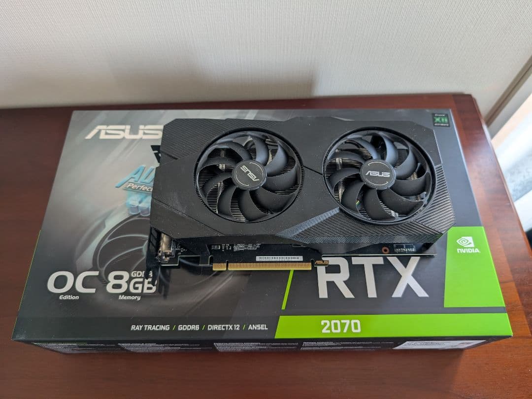 ASUS RTX 2070 OC 8GB グラフィックボード