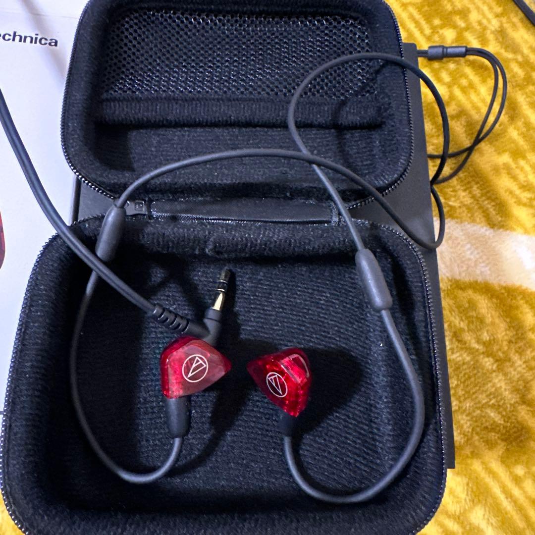 audio-technica ATH-LS200 赤色 イヤホン