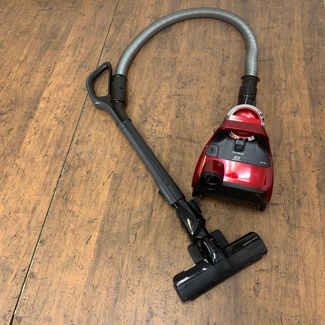 B-壁 【吸引力抜群】東芝 サイクロン式 掃除機 トルネオ ミニ VC-C6