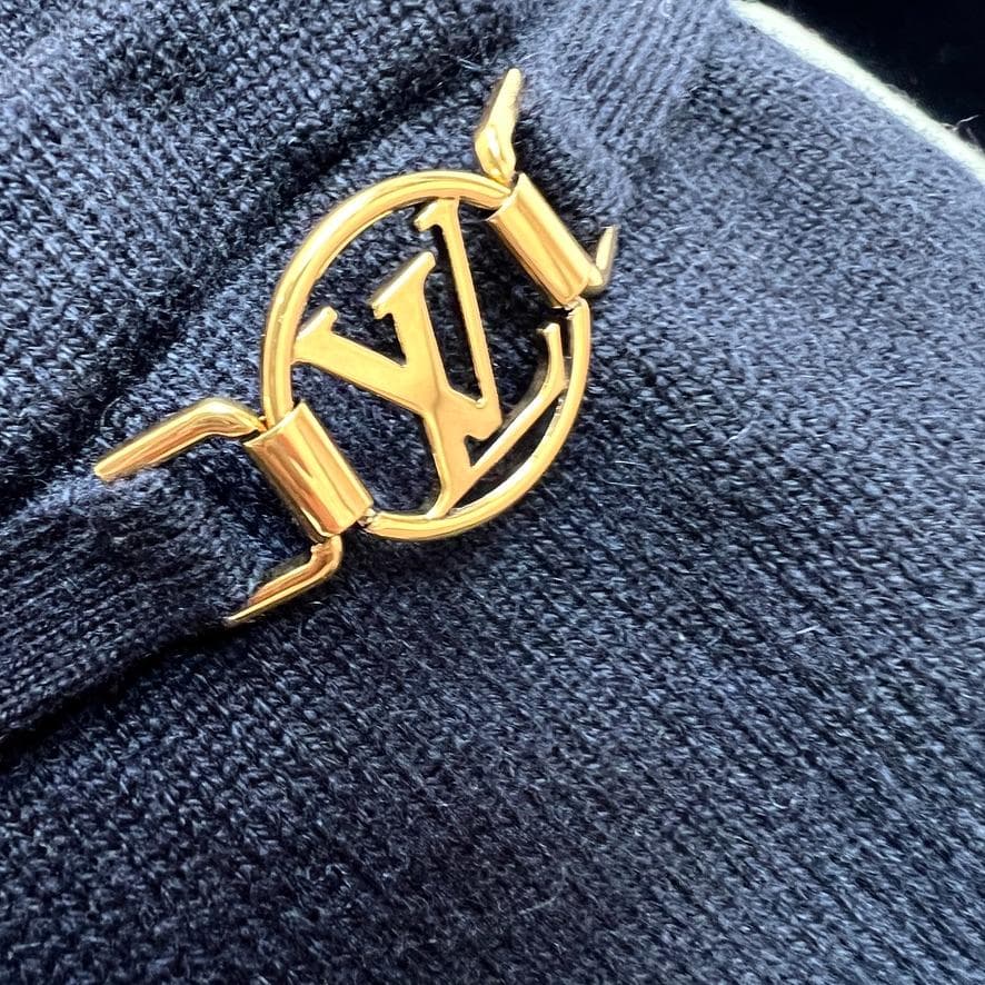 美品★LOUIS VUITTON★ロゴ★カシミヤ★ニットコート★カーディガン