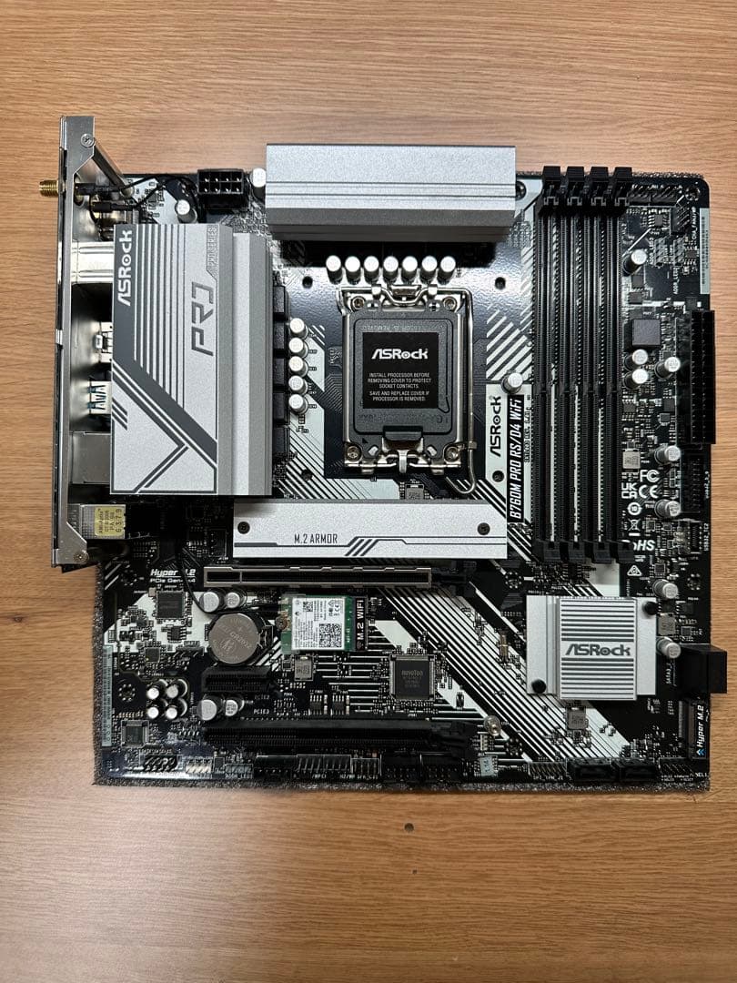 マザーボード ASRock B760M PRO RS/D4 WiFi