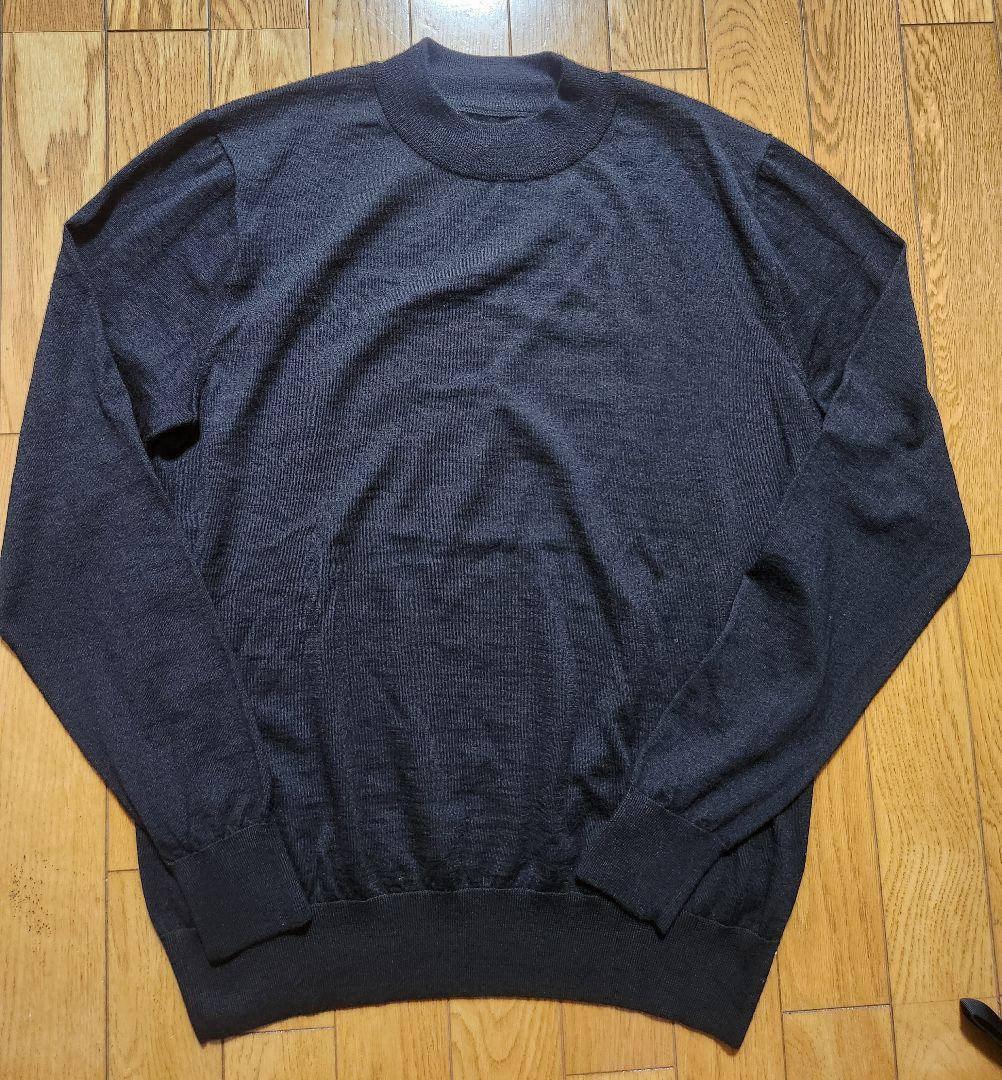 ムーンキャッスル　モックネック　カリアッジ社製　シルクカシミヤ　極美品