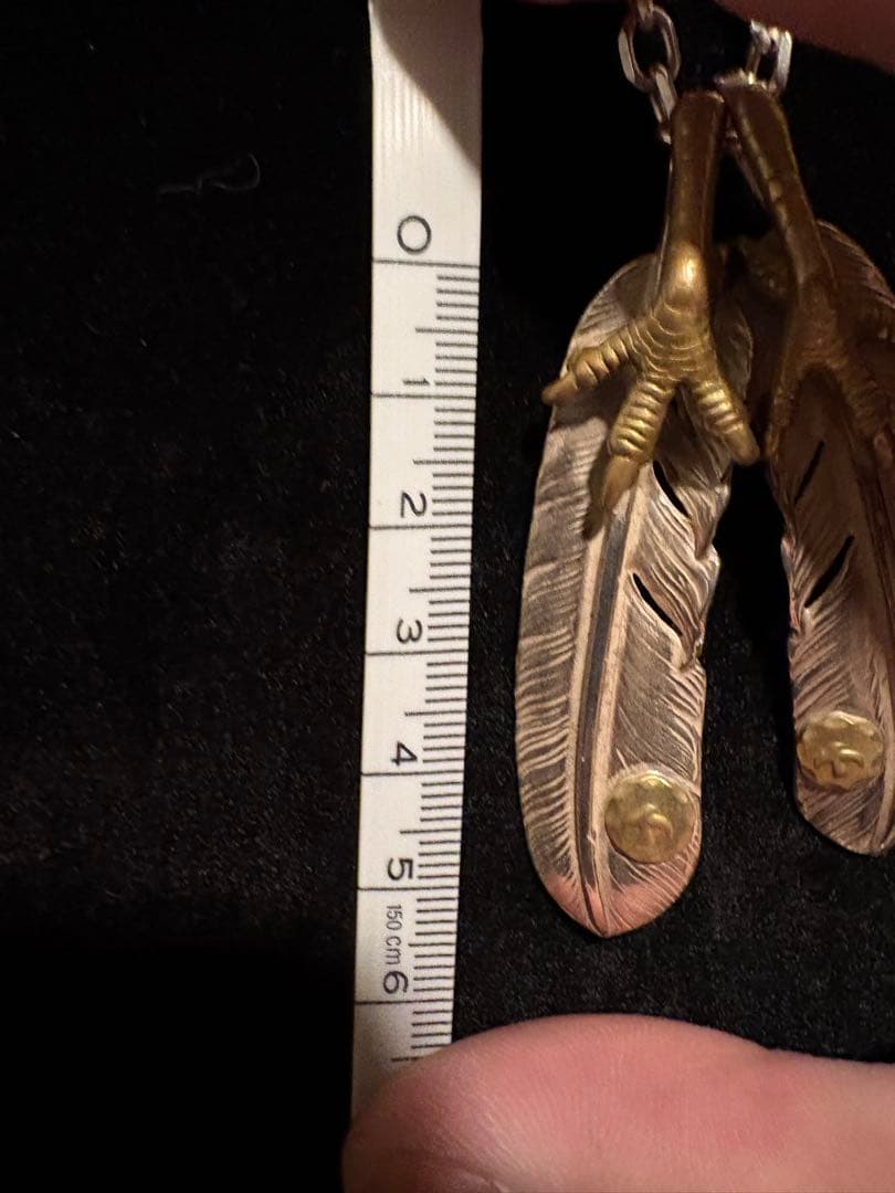 バ*ビ様 シルバーアクセサリー フェザー