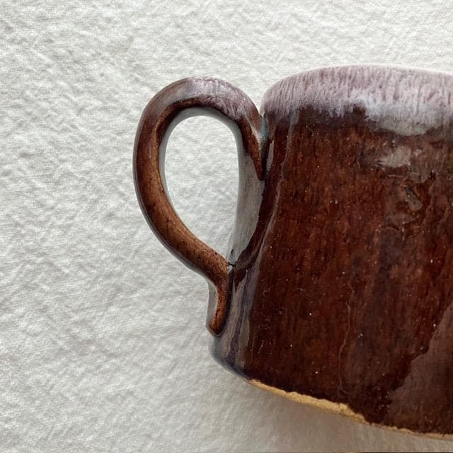 ◆美品◆19世紀キュノワール マグカップ＃オクトゴナルカフェオレボウルムスティエ