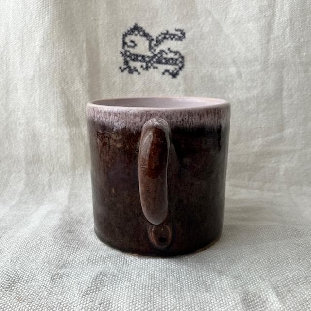 ◆美品◆19世紀キュノワール マグカップ＃オクトゴナルカフェオレボウルムスティエ