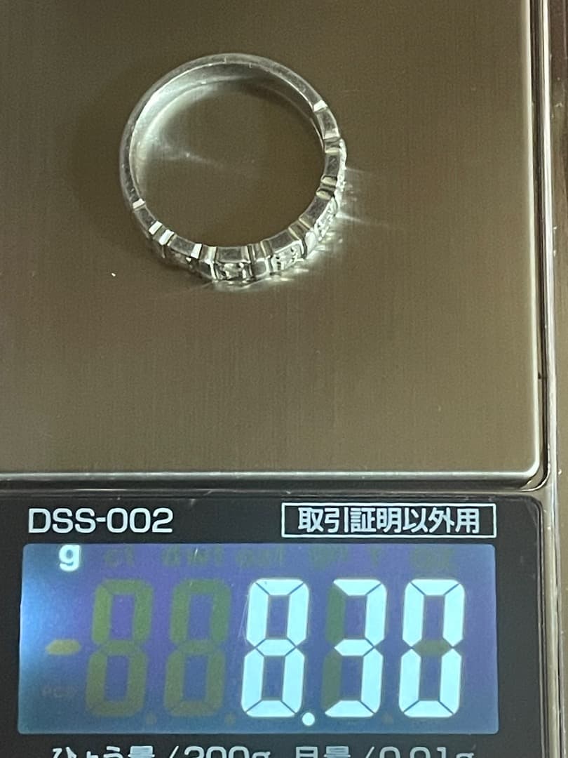 2点目から100円引きさん専用プラチナ900 ダイヤの指輪