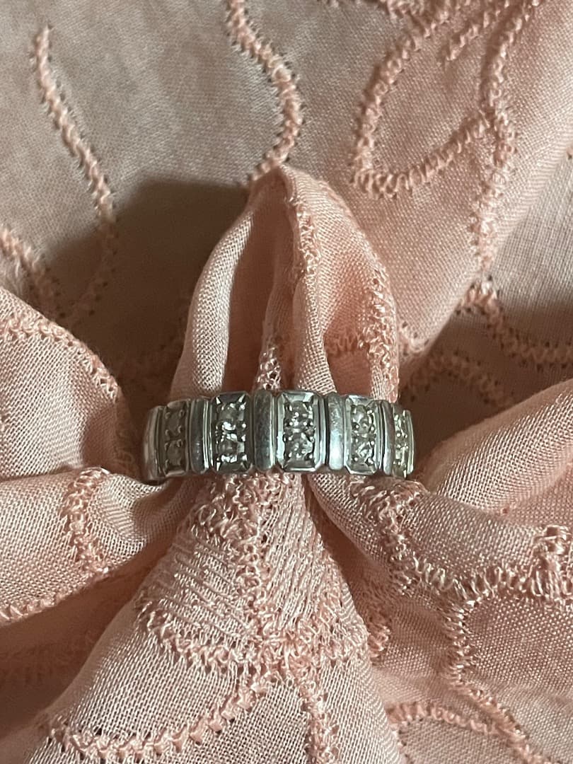 2点目から100円引きさん専用プラチナ900 ダイヤの指輪