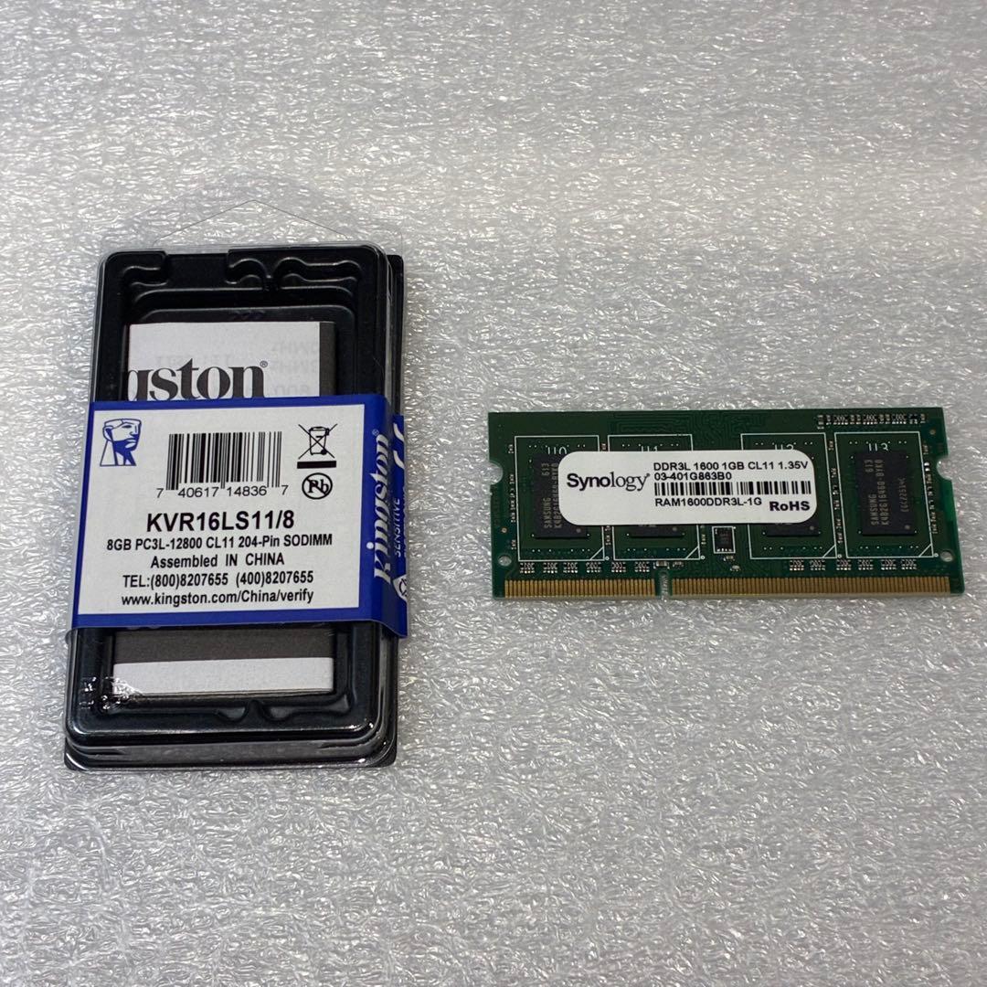 Synology DS216+II NAS メモリ8GB HDD無し