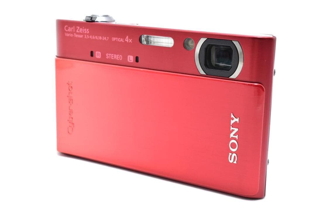 【お値下げ歓迎・極美品】SONY Cyber-shot DSC-T900 レッド