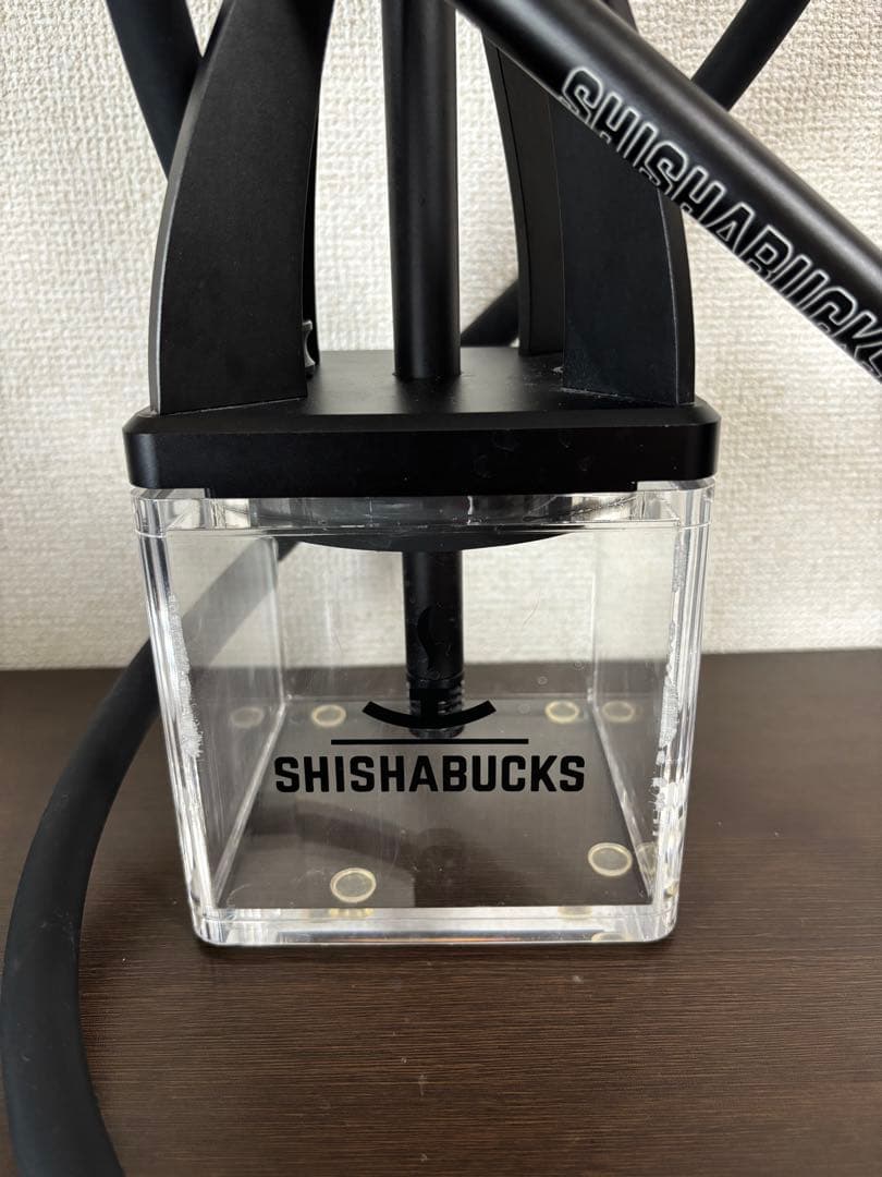 SHISHABUCKS 水タバコ 黒/オレンジ シーシャバックス