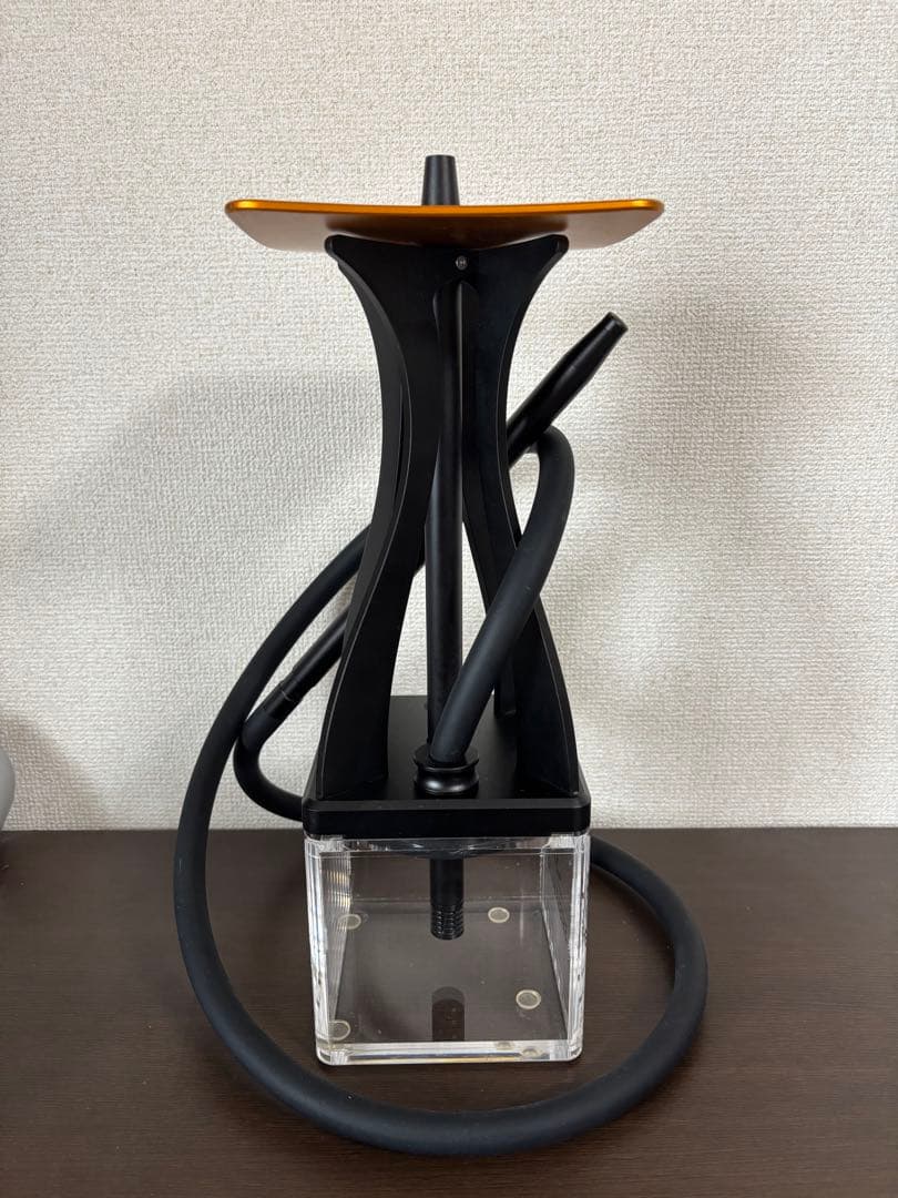 SHISHABUCKS 水タバコ 黒/オレンジ シーシャバックス