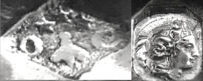 クリストフル シルバーナイフ 2本 Christofle　純銀