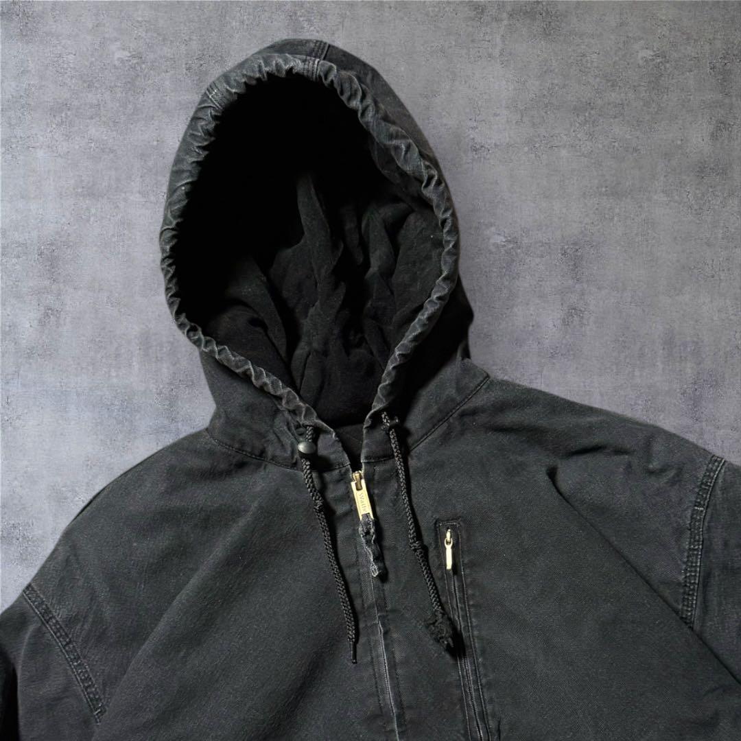 ぴむお2300 古着Wallsダック地アクティブジャケット短丈 フェードグ