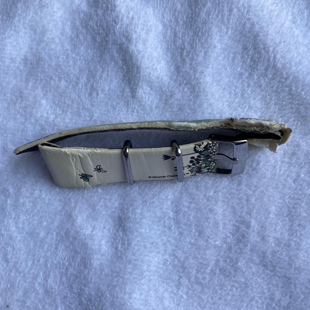 【25年6月電池交換】スマートキャンバス　ムーミン　ベルト新品！順調稼働