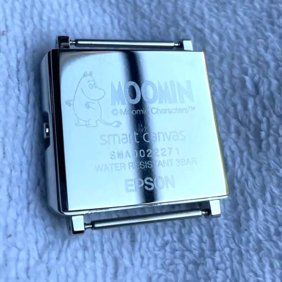 【25年6月電池交換】スマートキャンバス　ムーミン　ベルト新品！順調稼働