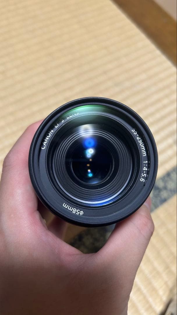 Canon EF-S 55-250mm & 18-55mm レンズセット