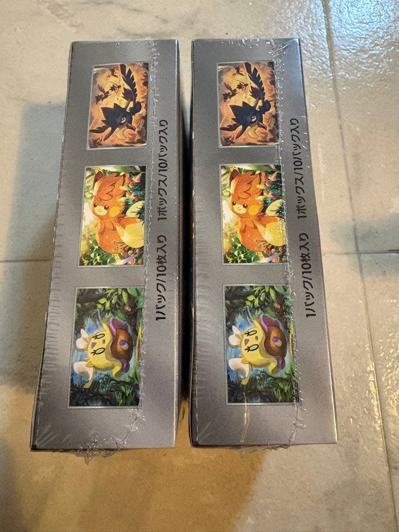 シャイニートレジャーex シュリンク付き　未開封2box