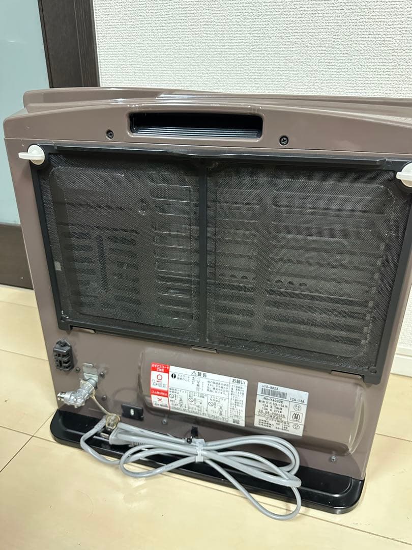 ガスファンヒーター 都市ガス ガスホースセット リンナイ