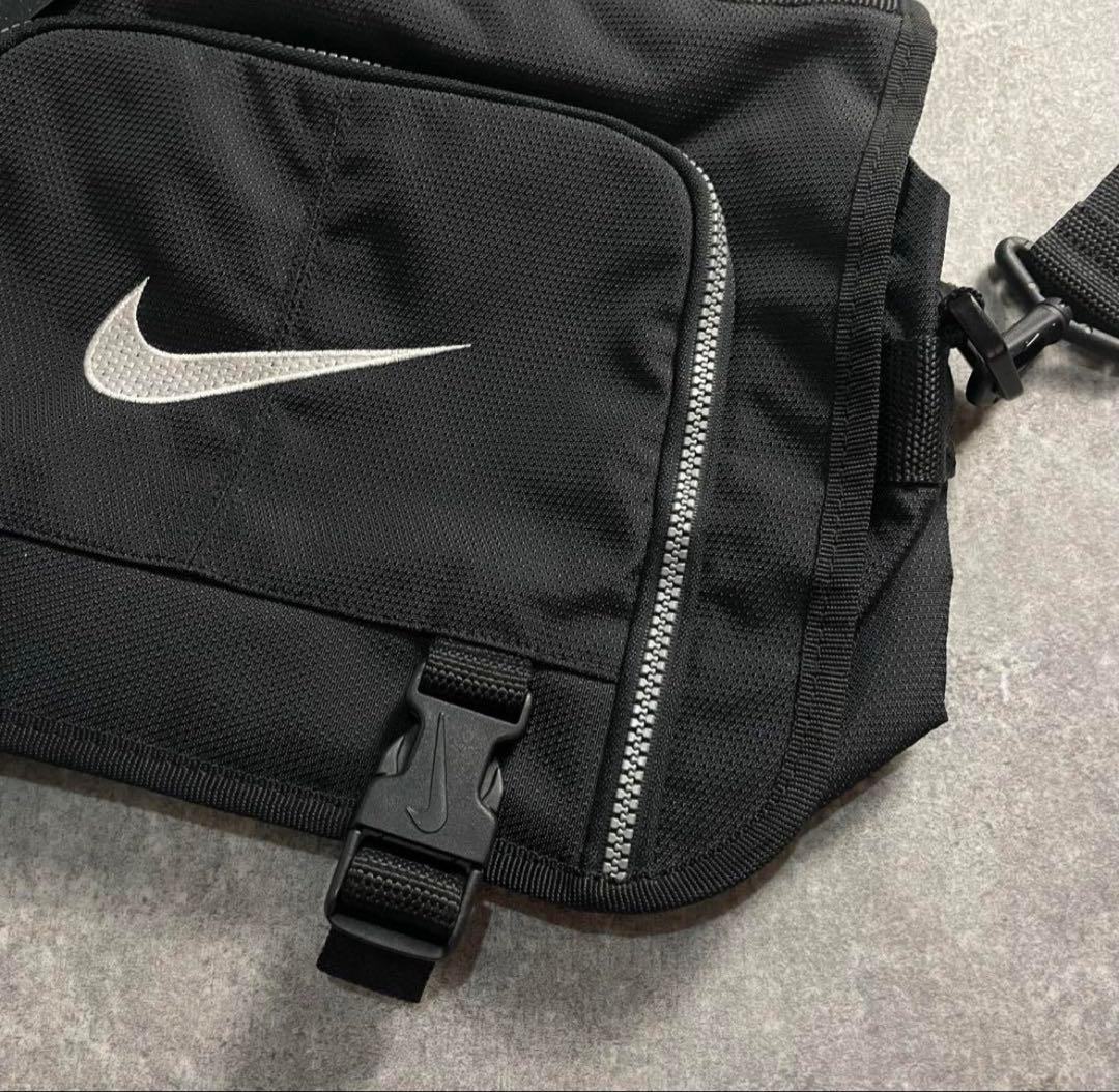 90s NIKE メッセンジャーバッグ ワンショルダー テック系 y2k
