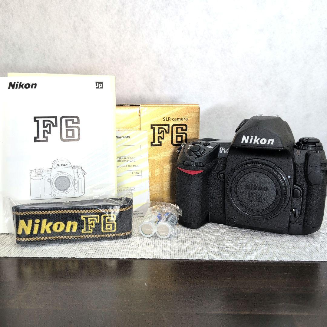 Nikon　ニコンF6　MB-40マルチバッテリー　レンズ　ソフトケース他セット