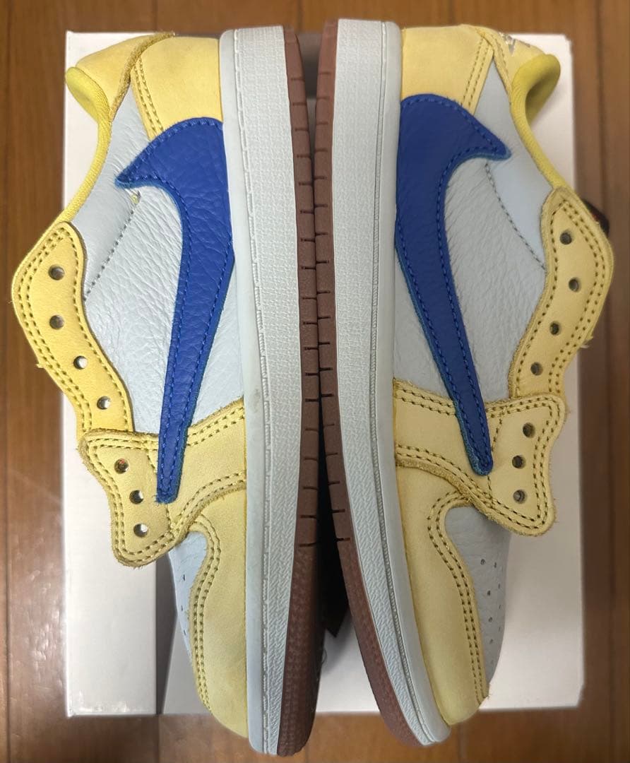 20㌢Travis Scott×Nike PS Jordan 1 Canary