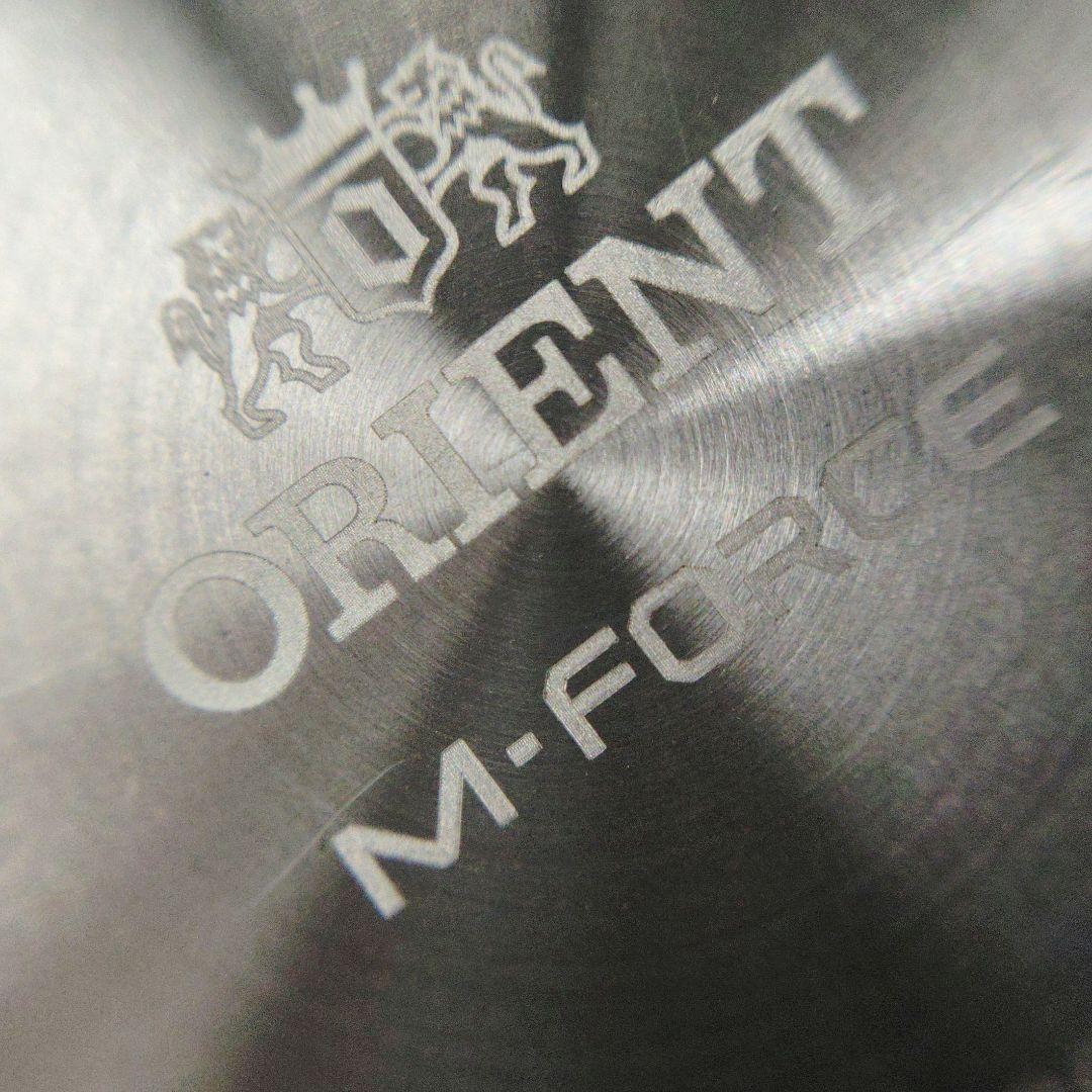 【T】美品✨ORIENT M-FORCE 20barステンレススチール ブラック