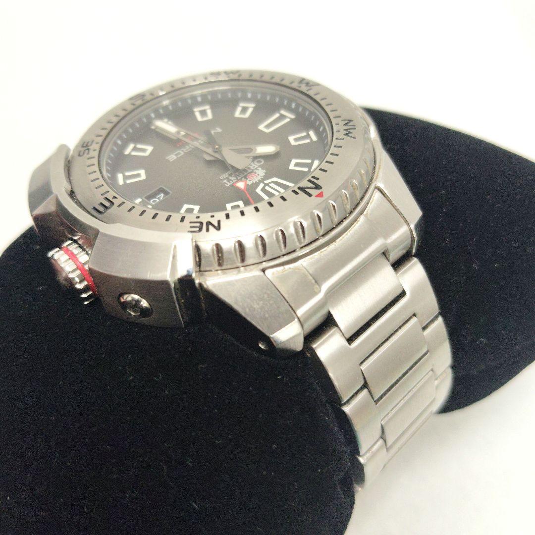 【T】美品✨ORIENT M-FORCE 20barステンレススチール ブラック