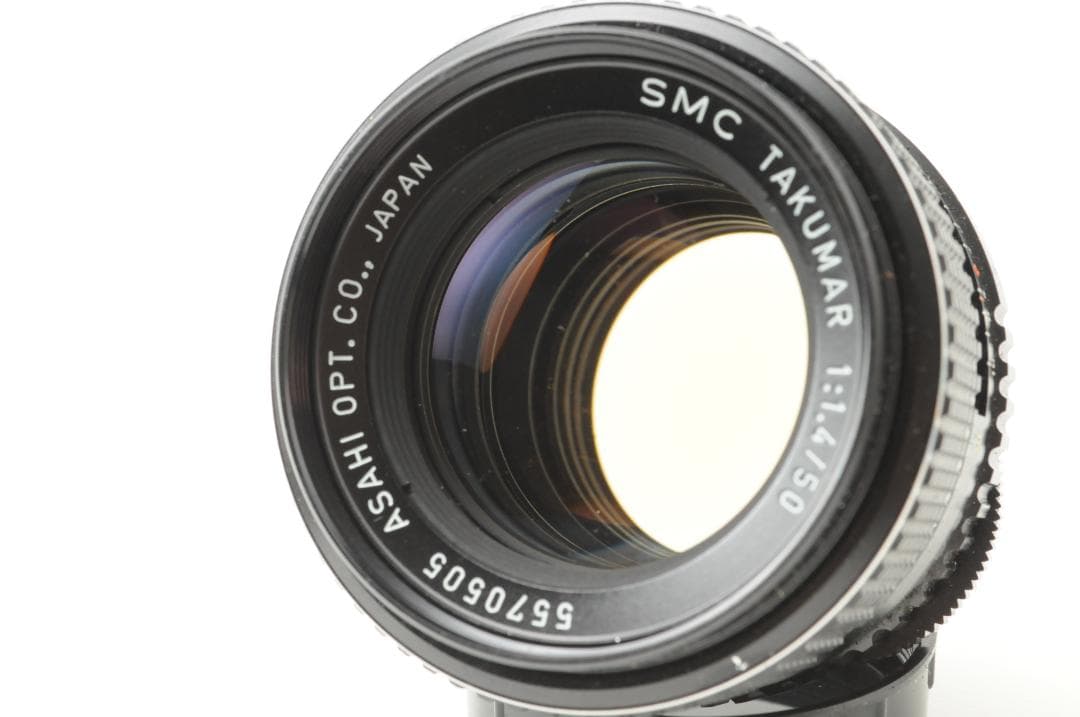 ★美品★Asahi 旭光学 SMC TAKUMAR 50mm F1.4 M42