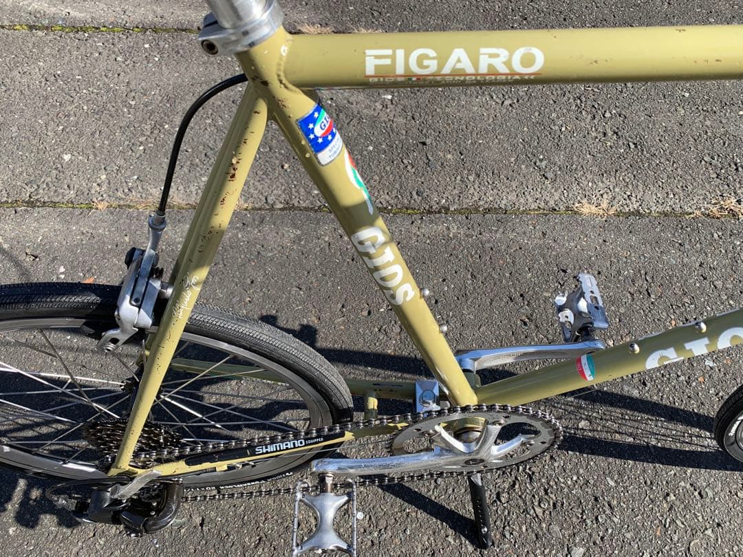 【即乘】送料無料GIOSミニベロ FIGAR 小径車ロードバイク8速 20インチ