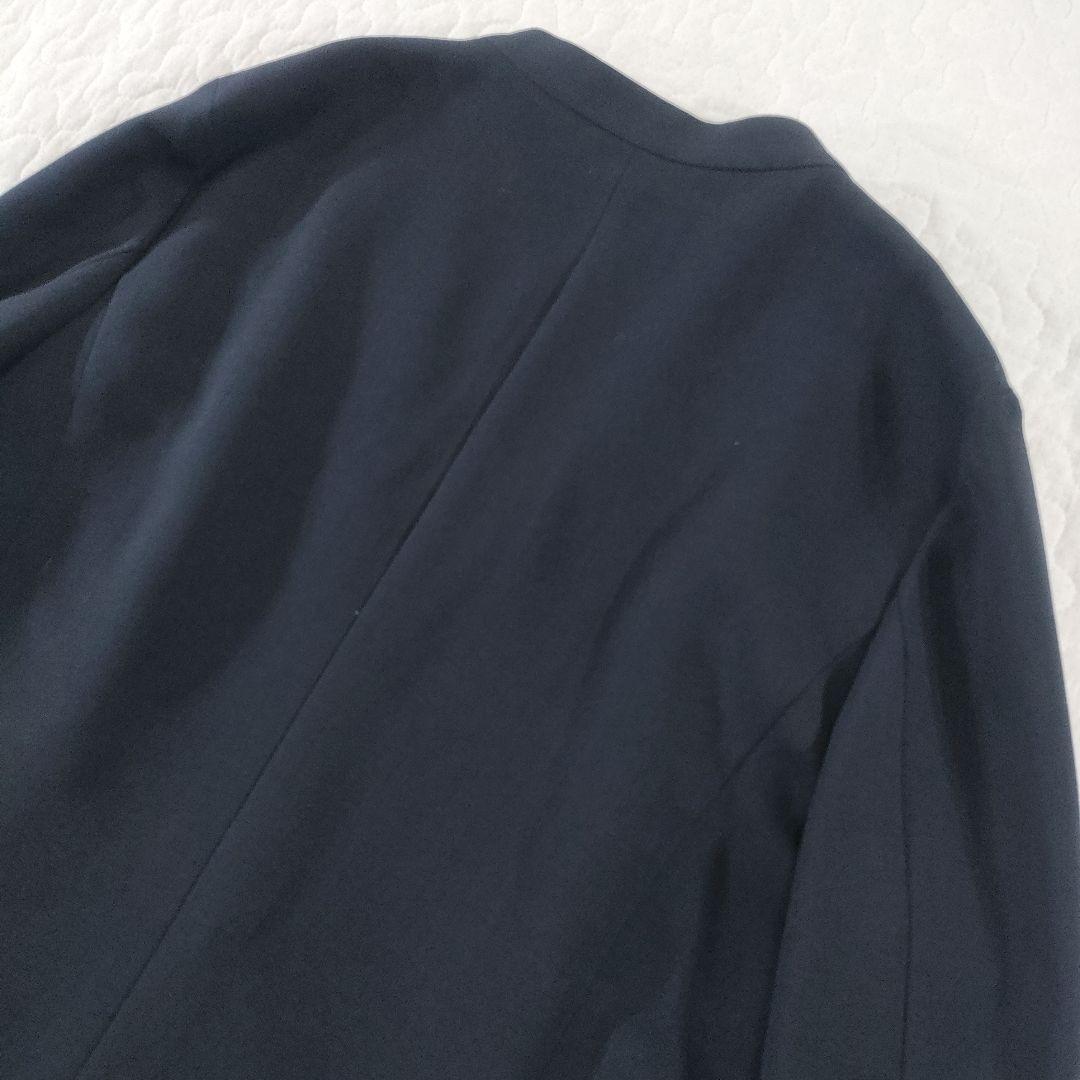 美品✨LES MUSE　セットアップ　ウォッシャブル　ノーカラージャケット13号