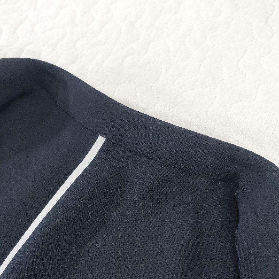 美品✨LES MUSE　セットアップ　ウォッシャブル　ノーカラージャケット13号