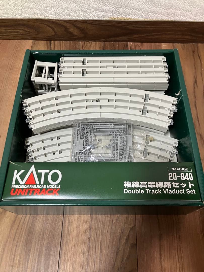 KATO Nゲージ 20-840 複線高架線路セット