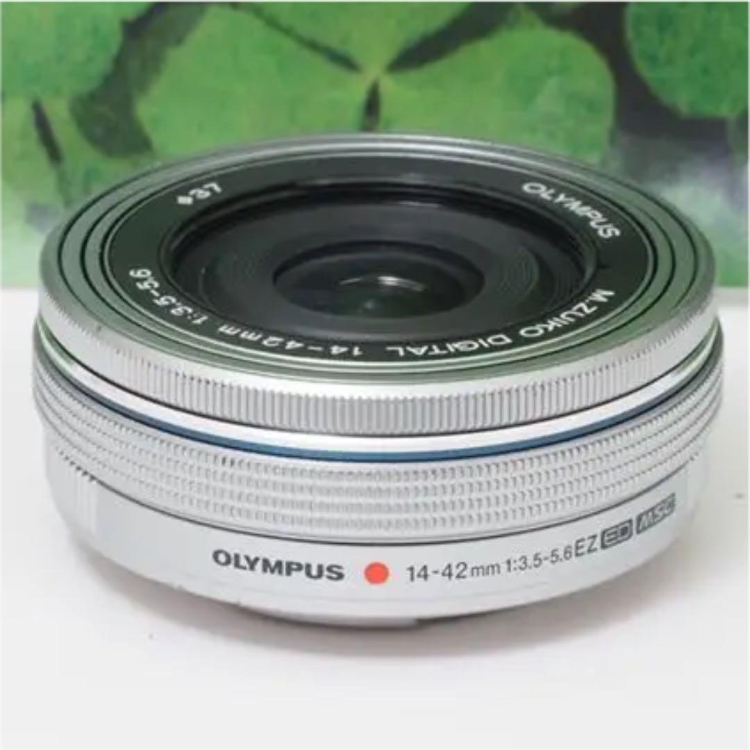 【美品】オリンパスM.ZUIKO12-42mm❤️パンケーキズームレンズ❤️