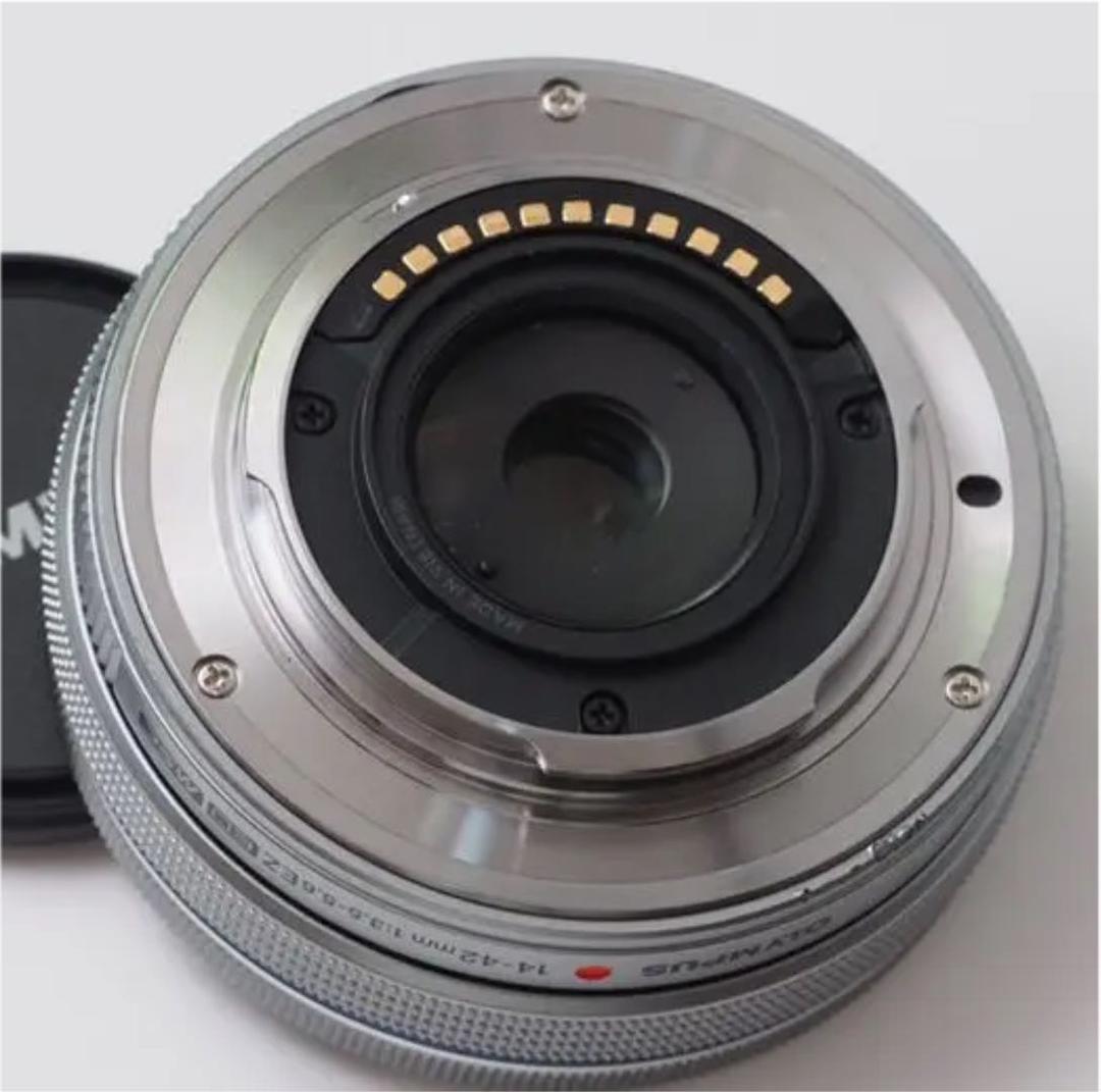 【美品】オリンパスM.ZUIKO12-42mm❤️パンケーキズームレンズ❤️