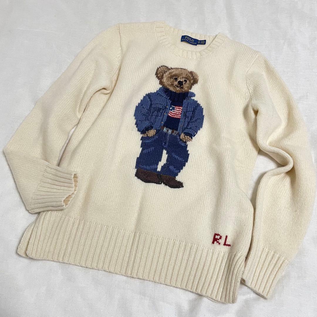 b*m様 激かわ♡ラルフローレン♡ポロベア　ウールブレンド セーター
