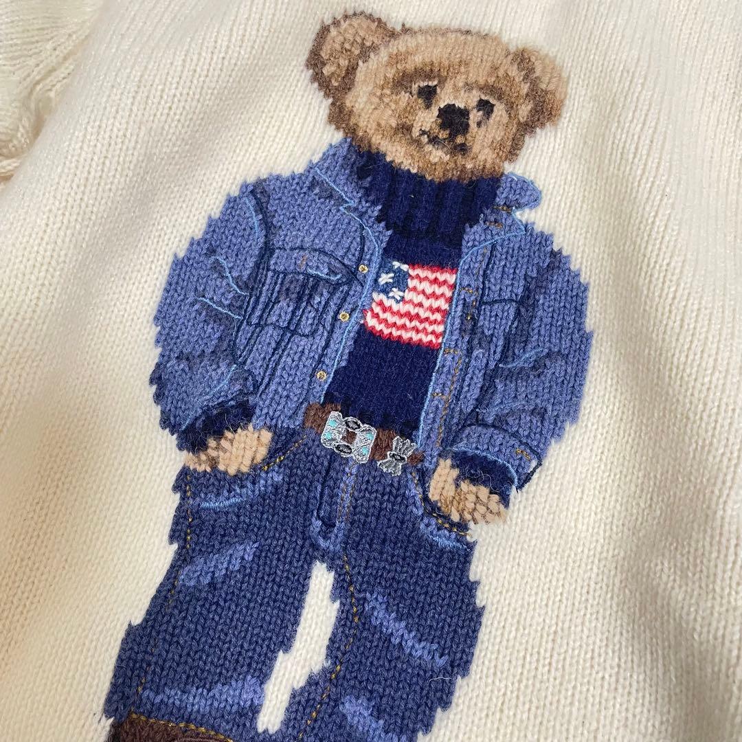 b*m様 激かわ♡ラルフローレン♡ポロベア　ウールブレンド セーター