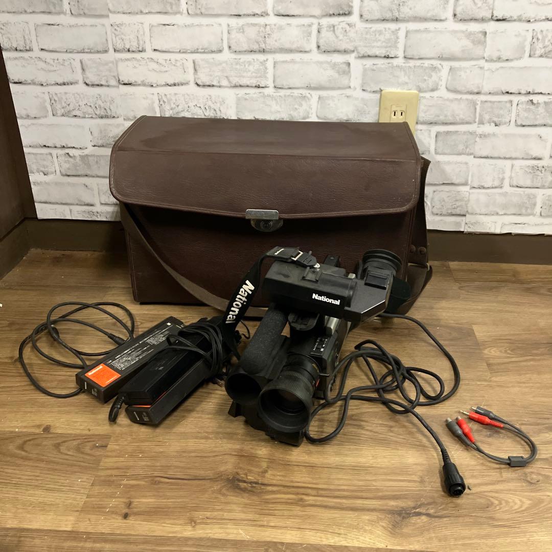 4F 動作未確認 希少 レトロ National ナショナル ビデオカメラ