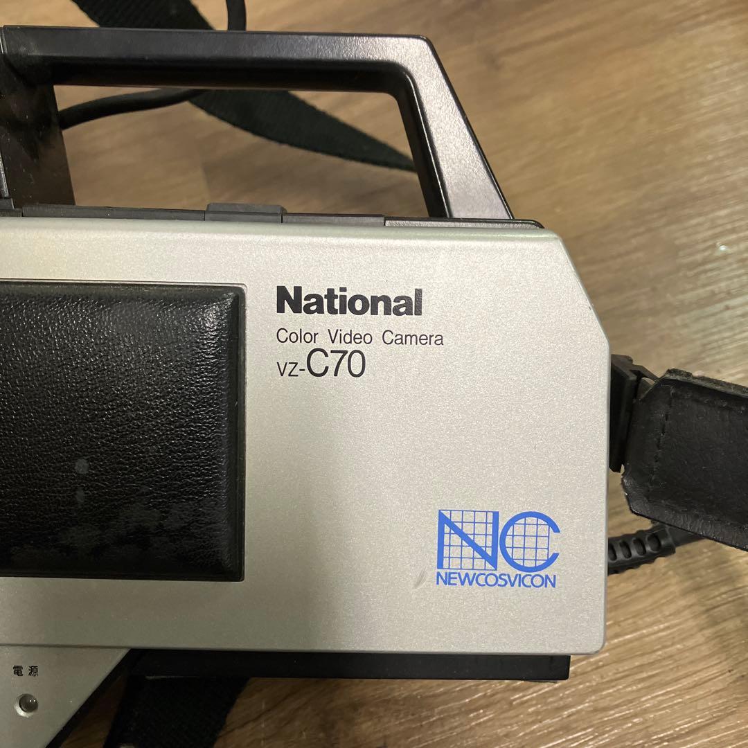 4F 動作未確認 希少 レトロ National ナショナル ビデオカメラ
